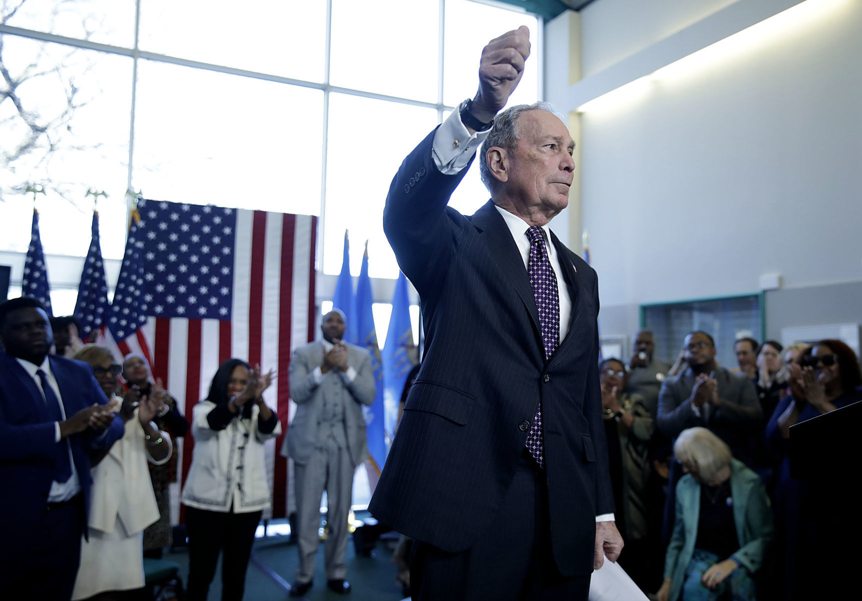 Michael Bloomberg in Tulsa